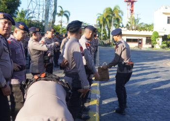 Satbrimob Polda Kaltim Rutin Gelar Program Infaq 5000, Ringankan Beban Warga Kurang Mampu