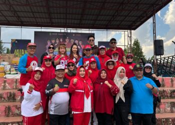 Kolaborasi Lintas Sektor, Dispora Kukar dan KNPI Galang Gerakan Hidup Sehat di Tingkat Kecamatan