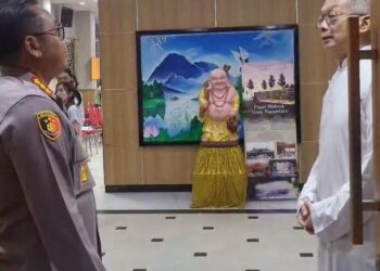 Kapolresta Balikpapan Tinjau Langsung Ibadah Waisak 2569 BE di Sejumlah Vihara