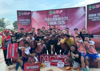 Kec. Tenggarong Sabet Juara Piala Askab PSSI Kukar U-20