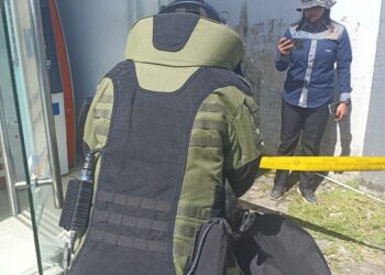 Lanal Balikpapan dan Gegana Brimob Kaltim Gelar Simulasi Uji Terampil Pangkalan