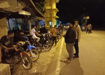 Polsek Bahorok Gelar Razia Premanisme dan Knalpot Brong, 40 Unit Disita untuk Jaga Kamtibmas