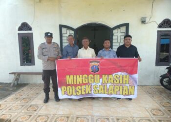 Hadir dan Mendengar: Polres Langkat Gelar Minggu Kasih di Sejumlah Gereja