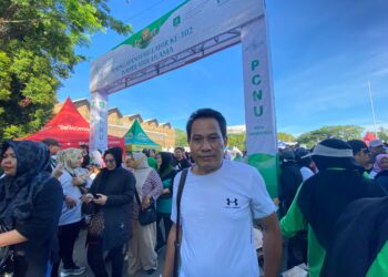 Agus Tri Sutanto Dorong UMKM di Harlah NU ke-102, Jalan Sehat dan Door Prize Umrah Jadi Daya Tarik
