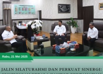 Perkuat Sinergi Lintas Lembaga, Kantor Pertanahan Deli Serdang Audiensi ke Kejari