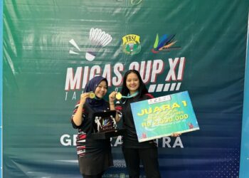Solo Travelling dan Penyuka Kopi, Sang Juara Ganda Putri Migas CUP XI