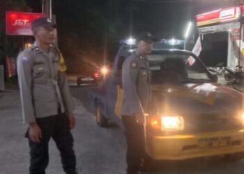 Cegah Aksi Premanisme Polsek Bahorok Melaksanakan Blue Light Patrol, Meningkatkan Patroli Wilayah 