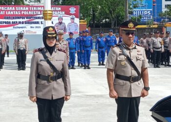 Kasat Lantas Polresta Balikpapan Resmi Berganti, Kompol Ropiyani Digantikan AKP Muhammad Dahlan Djauhari