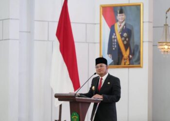 Aulia-Rendi Resmi Dilantik Jadi Bupati-Wabup Kukar, Gubernur Kaltim Minta Pelayanan Tak Hanya Sebatas SPM
