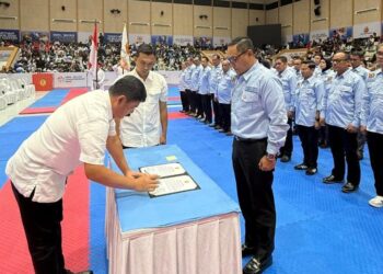 Kepengurusan FORKI Kaltim 2025–2029 Dilantik, Seno Aji Dorong Pembinaan Atlet Karate yang Berkelanjutan