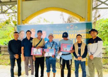 Kelurahan Maluhu bersama Polres Kukar dan Karang Taruna Gelar Event Mancing