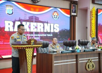 Polda Kaltim Gelar Rakernis Humas, Perkuat Peran Komunikasi Publik Polri