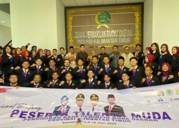 Talenta Muda Kaltim Kunjungi DPRD, Dispora Dorong Kaderisasi Pemimpin Masa Depan