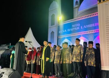 Pembukaan MTQ Tingkat Kecamatan Tenggarong Resmi Dibuka di Desa Rapak Lambur