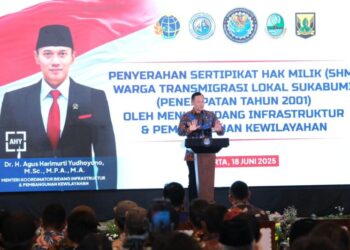 Menko AHY Apresiasi ATR/BPN: Kepastian Tanah Jadi Kunci Pembangunan