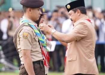 Menimipas Buka Perkemahan Pramuka Pemasyarakatan di Lapas Cibinong