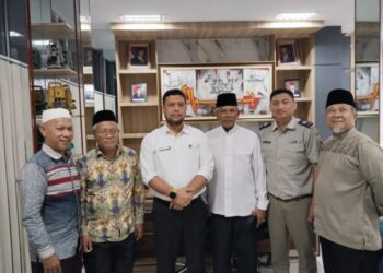 Kantor Pertanahan Deli Serdang Siap Permudah Sertifikasi Tanah Wakaf, FOSIL BKM Sambangi Mahyu Danil