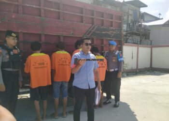 Kasus Pencurian Truk di Balikpapan, Empat Pelaku Diamankan