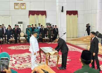 Aulia-Rendi Dilantik, Gubernur Rudy Minta Akselerasi Pembangunan Kukar