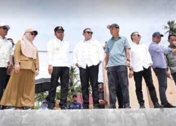 Pemprov Kaltim Pastikan Proyek Pengaman Pantai Biduk-Biduk Berjalan Sesuai Target