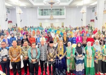 Silaturahmi Nasional PKK Meriah di Gala Dinner Kaltim, Gubernur Harum: PKK Pilar Pembangunan Bangsa