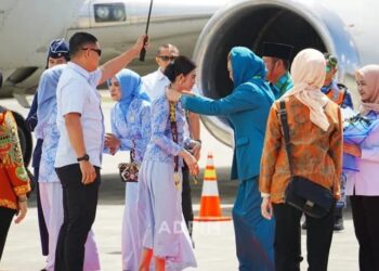 Selvi Ananda Hadiri HKG Ke-53, Diterima Hangat Gubernur Harum dan Bunda Suraidah