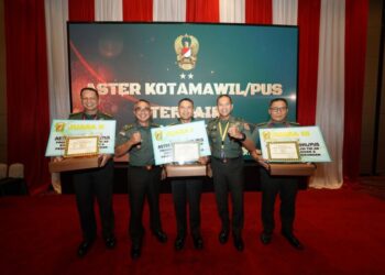 Kodam VI/Mulawarman Raih Dua Penghargaan Teritorial TNI AD