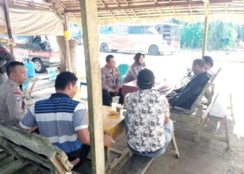 Sat binmas Polres Langkat Gencar Laksanakan Pembinaan dan Sosialisasi Kamtibmas Kepada Komunitas Masyarakat