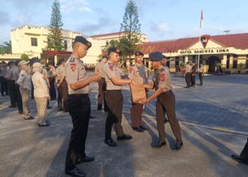 Gerakan Infaq 5 Ribu Satbrimob Polda Kaltim, Wujud Kepedulian Sosial Anggota