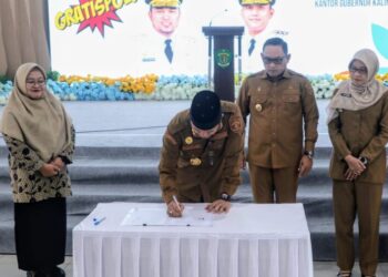 Gubernur Rudy Teken PKS dengan PTS, Tegaskan Komitmen Program Gratispol Pendidikan di Kaltim