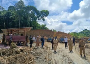 Proyek Pemadatan Lahan di Gunung Kelua Diduga Ilegal, DPRD Minta Dihentikan Sementara