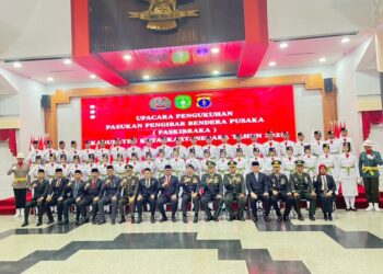 43 Paskibraka Dikukuhkan, Ketua DPRD Kukar Harap Jadi Teladan Generasi Muda