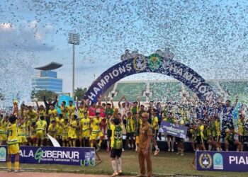 Kukar Sapu Bersih Piala Soeratin 2025, Dispora Kaltim Tekankan Pentingnya Pembinaan Berkelanjutan