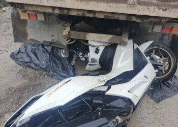 Truk Mundur di Tanjakan Jalan Baru Somber, Pengendara Motor Tewas