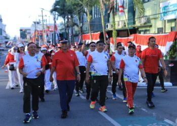 Meriah! Kodam VI/Mulawarman Gelar Lomba dan Pawai HUT Kemerdekaan RI ke-80