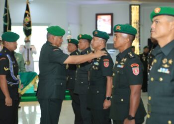 Mayjen TNI Rudy Rachmat Nugraha Pimpin Sertijab Strategis di Kodam VI/Mulawarman