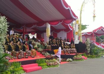 Balikpapan Gelar Upacara HUT ke-80 RI di Dome, Wali Kota Ingatkan Pentingnya Persatuan