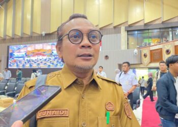 Dispora Kaltim Atasi Genangan di Stadion Sempaja dan Palaran
