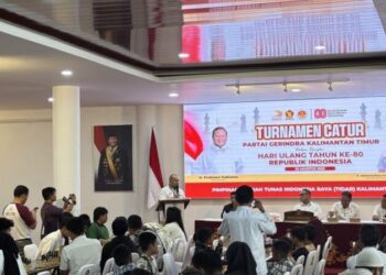 Turnamen Catur Gerindra Kaltim Jadi Ajang Silaturahmi dan Pembinaan Atlet Muda