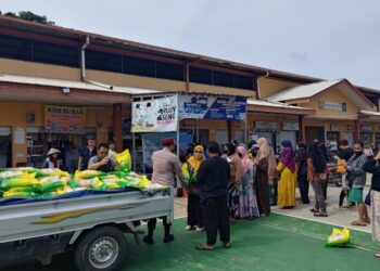 Gerakan Pangan Murah Polresta Samarinda Disambut Antusias Masyarakat