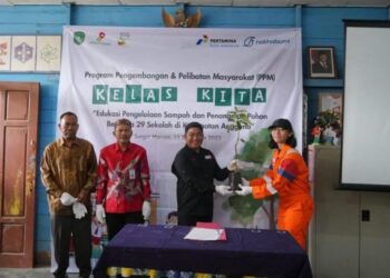Peringati World Cleanup Day Kecamatan Anggana Tanam 1.500 Pohon