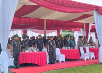 Kasat Samapta Hadiri Sertijab Pejabat Kodam VI/Mulawarman