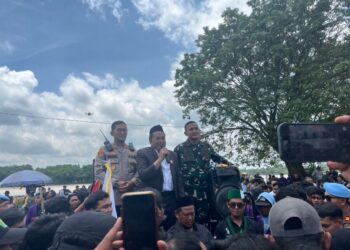 Aksi di DPRD Kukar Berakhir Damai, Mahasiswa & Dewan Teken Kesepahaman