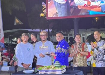 Ribuan Warga Padati HUT Pertama Simpang Odah Etam di Tenggarong
