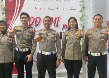 Satlantas Polresta Samarinda Donorkan Darah, Rayakan HUT Lalu Lintas dengan Aksi Kemanusiaan