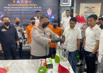 2 Kg Sabu Dimusnahkan, Polresta Samarinda Tegaskan Komitmen Perangi Narkoba