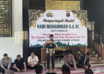 Polres PPU Peringati Maulid Nabi, Dorong Personel Teladani Akhlak Rasulullah