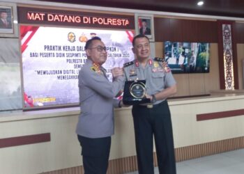 Kapolresta Balikpapan Terima Kunjungan PKDN Sespimti Polri Dikreg ke-34 Tahun 2026