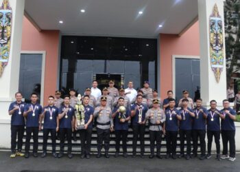 Polda Kaltim Gelar Upacara Haornas ke-24, Kapolda Apresiasi Prestasi Tim Basket Bhayangkara