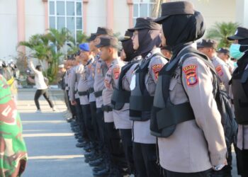 Aksi Damai Aliansi ITBM Berlangsung Tertib, Polres PPU Kawal Jalannya Demokrasi